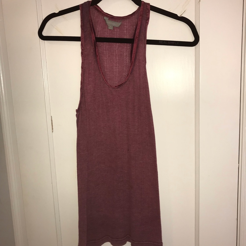 red/ pink soft tank